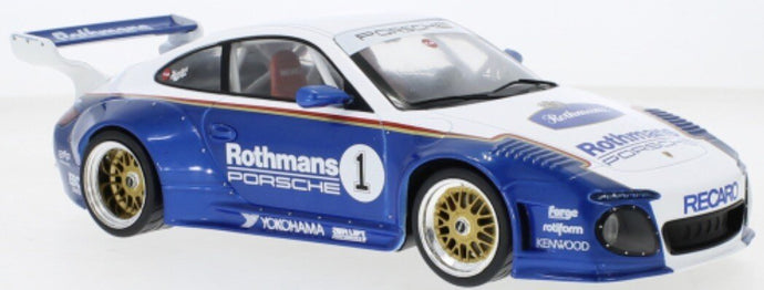 Porsche OLD & NEW 977 #118 ROTHMANS 2020 - BASIS 911 (997) hvid/blå/rød 1:18