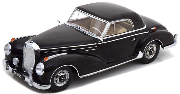MERCEDES BENZ 300S COUPE (W188) 1955 BLACK 1:18