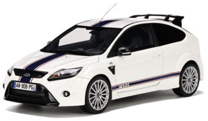 FORD ENGLAND FOCUS RS MKII 2010 - 24h LE MANS TRIBUTE WHITE BLACK 1:18