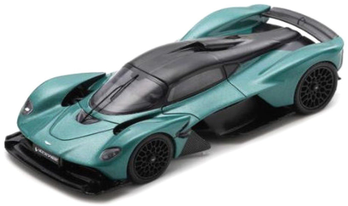 Aston Martin VALKYRIE AMR F1 2021 grøn/sort 1:18