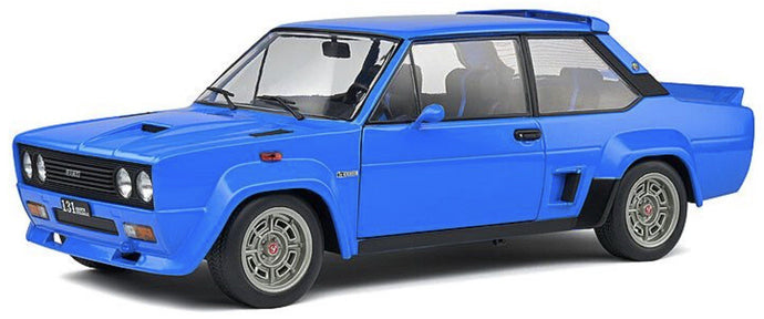 FIAT 131 ABARTH 1980 BLUE 1:18