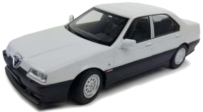 ALFA ROMEO 164 Q4 1994 - BLACK INTERIOR WHITE 1:18