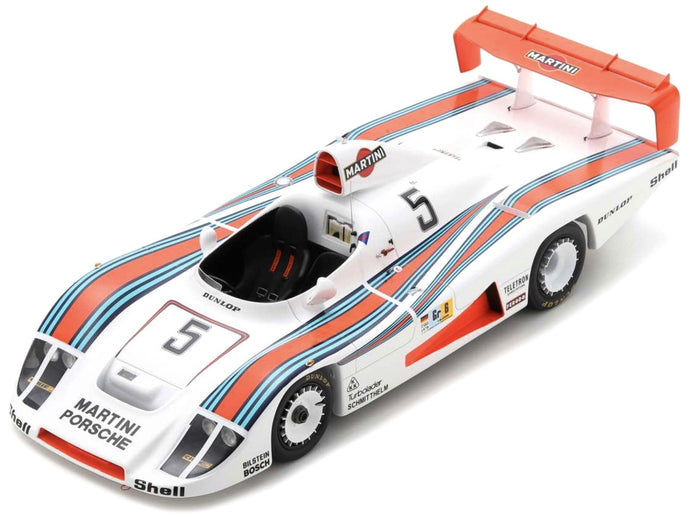 Porsche 936/78 #5 PESCAROLO/MASS/ICKX 24H LE MANS 1978 With Acrylic Cover hvid/rød/blå 1:18