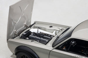 1/18 Nissan Skyline GT-R (KPGC-10) Racing, silver 1:18