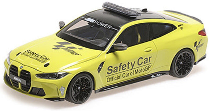BMW 4-SERIES M4 COUPE (G82) SAFETY CAR MOTOGP SEASON 2020 YELLOW 1:18