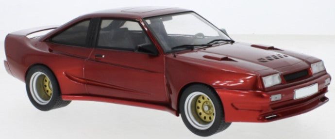 Opel MANTA B MATTIG 1991 rød metallic 1:18