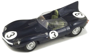 Jaguar D #3 BUEB/FLOCKHART WINNER 24H LE MANS 1957 mørk blå 1:43