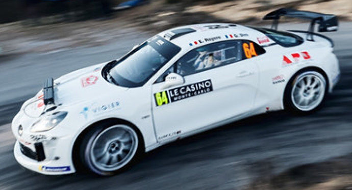 Alpine A110 RALLY RGT #64 ROYERE/DINI 3rd RGT RALLY MONTE CARLO 2023 hvid 1:43