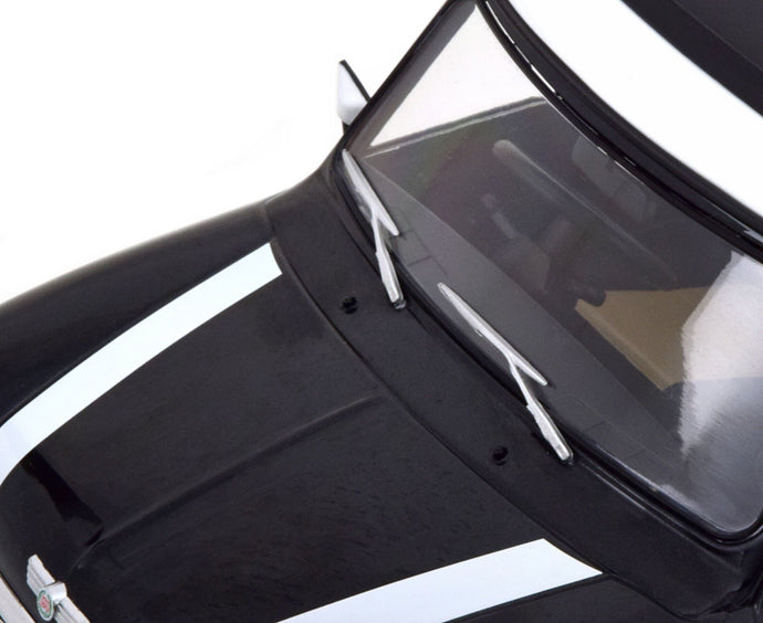 MINI COOPER SUNROOF RHD 1992 BLACK WHITE 1:12