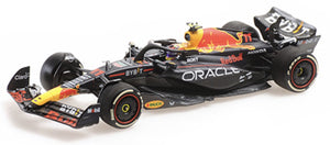 RED BULL F1 RB19 TEAM ORACLE RED BULL RACING N 11 WINNER SAUDI ARABIAN GP 2023 SERGIO PEREZ MATT BLUE 1:43