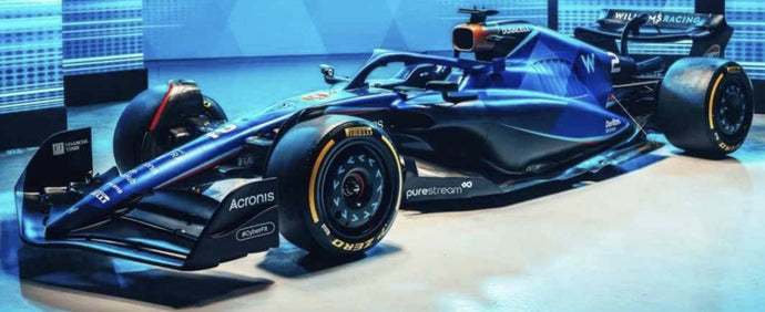 WILLIAMS F1 FW45 TEAM WILLIAMS RACING N 2 SEASON 2023 LOGAN SARGEANT BLUE 1:43