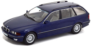 BMW 5-SERIES 530d (E39) TOURING SW STATION WAGON 1997 BLUE MET 1:18