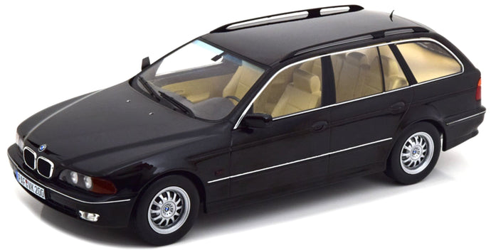 BMW 5-SERIES 520i (E39) TOURING SW STATION WAGON 1997 BLACK MET 1:18