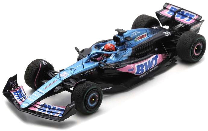 BWT ALPINE F1 TEAM A523 #31 ESTEBAN OCON 2023 blå/lyserød/hvid 1:43