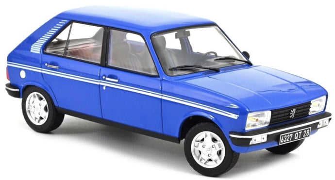 PEUGEOT 104 S 1981 IBIS BLUE 1:18