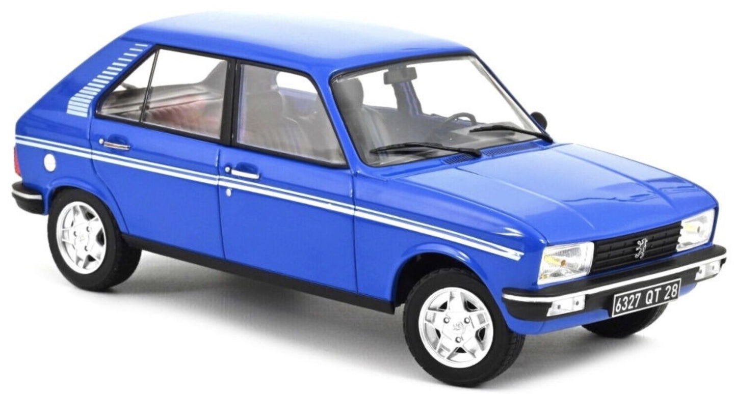 PEUGEOT 104 S 1981 IBIS BLUE 1:18