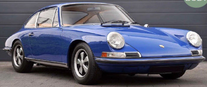 PORSCHE 911 S 1969 BLUE 1:18