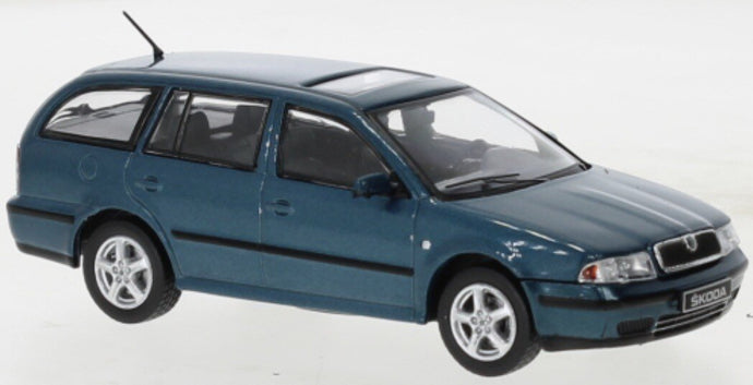 Skoda OCTAVIA 1 (1U) 1998 grøn metallic 1:43 fra Ixo Model