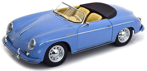 PORSCHE 356A SPEEDSTER 1955 LIGHT BLUE 1:12