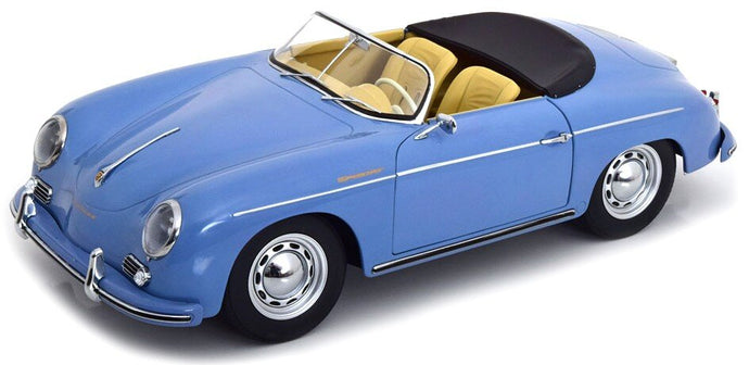 PORSCHE 356A SPEEDSTER 1955 LIGHT BLUE 1:12