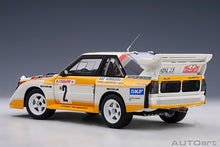 Indlæs billede til gallerivisning AUDI QUATTRO SPORT S1 (night version) N 2 4th RALLY MONTECARLO 1986 W.ROHRL - C.GEISTDORFER YELLOW WHITE RED
