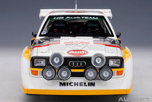 Indlæs billede til gallerivisning AUDI QUATTRO SPORT S1 (night version) N 2 4th RALLY MONTECARLO 1986 W.ROHRL - C.GEISTDORFER YELLOW WHITE RED