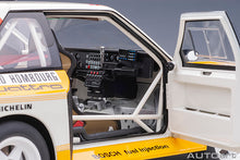 Indlæs billede til gallerivisning AUDI QUATTRO SPORT S1 (night version) N 2 4th RALLY MONTECARLO 1986 W.ROHRL - C.GEISTDORFER YELLOW WHITE RED