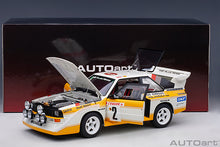 Indlæs billede til gallerivisning AUDI QUATTRO SPORT S1 (night version) N 2 4th RALLY MONTECARLO 1986 W.ROHRL - C.GEISTDORFER YELLOW WHITE RED
