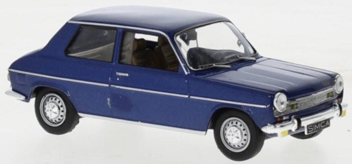 Simca 1100 SPECIAL 1970 blå metallic 1:43 fra Ixo Model