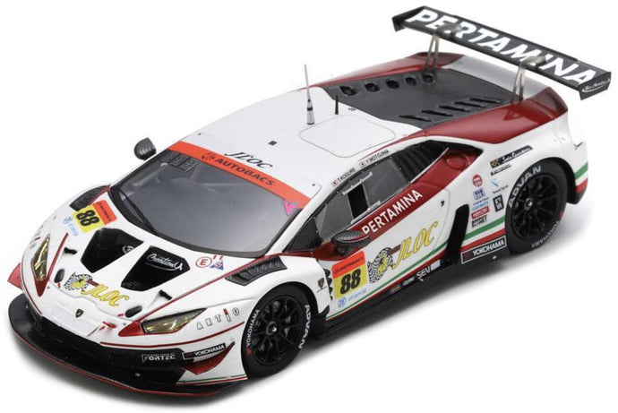 Lamborghini HURACAN GT3 #88 KOGURE/MOTOJIMA GT300 SUPER GT 2021 hvid/rød/grøn 1:43