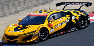 HONDA NSX GT3 TEAM UPGARAGE N 18 GT300 SUPER GT 2021 TAKASHI KOBAYASHI - TEPPEI NATORI YELLOW BLACK 1:43