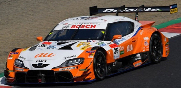 Toyota GT SUPRA #36 TSUBOI/ALESI GT500 SUPER GT 2022 hvid/orange/sort 1:43