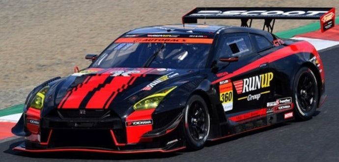 RUNUP RIVAUX GT-R N.360 GT300 SUPER GT 2022 TAKAYUKI AOKI-ATSUSHI TANAKA