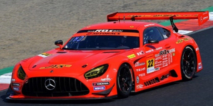 R'Qs AMG GT3 N.22 GT300 SUPER GT 2022 HISASHI WADA-MASAKI JYONAI 1:43