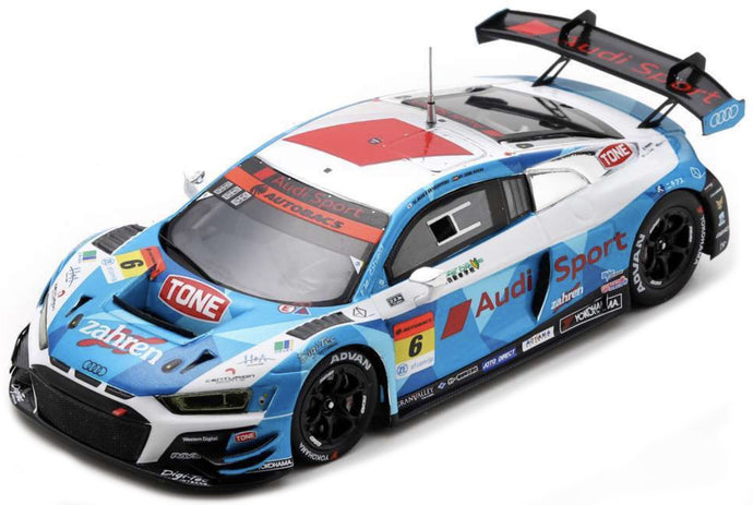 Audi R8 LMS #6 KATAYAMA/MERHI MUNTAN GT300 SUPER GT 2022 blå/hvid/rød 1:43