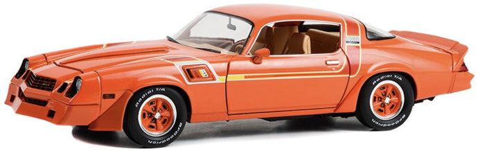 Chevrolet CAMARO Z/28 HUGGAR - GENERAL MOTORS SPECIAL VEHICLE DEVELPMENT 1980 orange/rød/gul 1:18