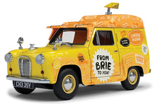 Indlæs billede til gallerivisning AUSTIN DELIVERY VAN - WALLACE &amp; GROMIT - CHEESE PLEASE ! - AARDMAN YELLOW ORANGE 1:43