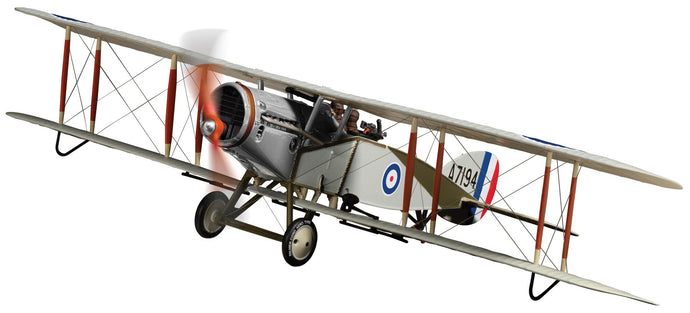 Bristol F-2B FIGHTER A7194, Capt. Arthur H Peck & Capt. John JL Williams, No.111 Squadron WWI 1917 lys grå/rød 1:48