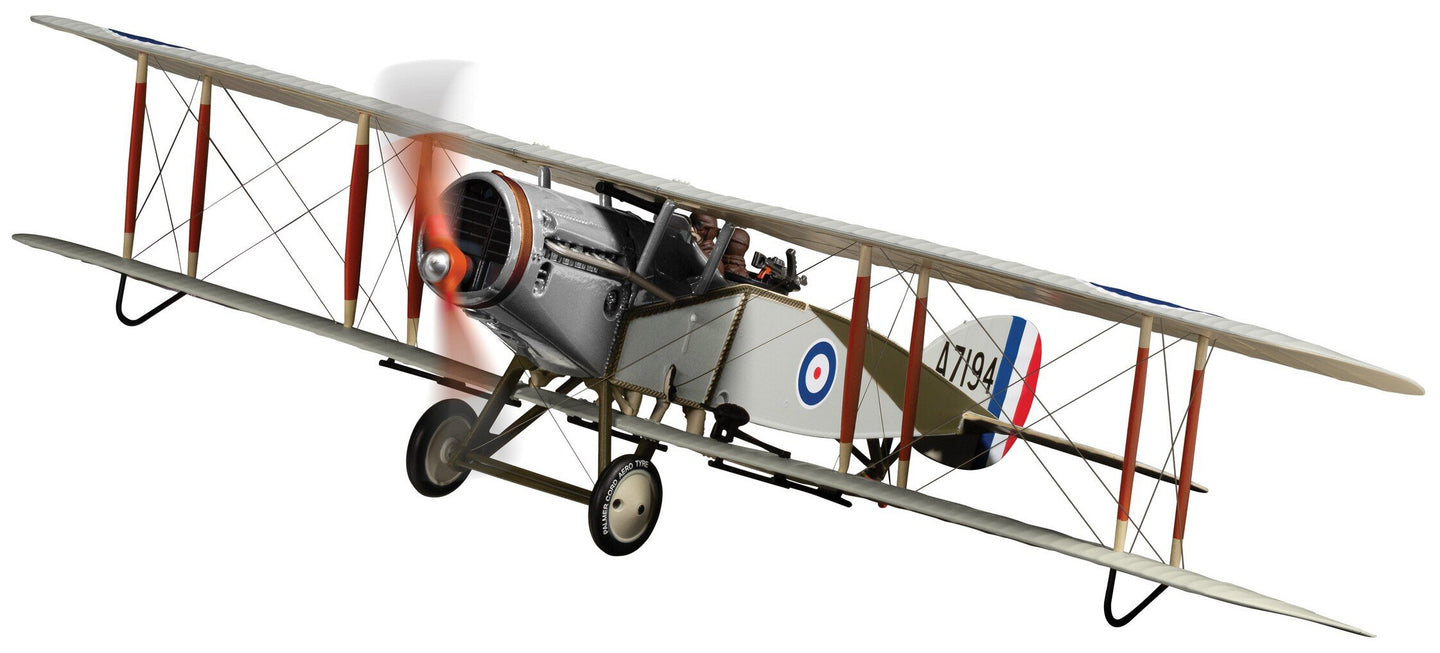 Bristol F-2B FIGHTER A7194, Capt. Arthur H Peck & Capt. John JL Williams, No.111 Squadron WWI 1917 lys grå/rød 1:48