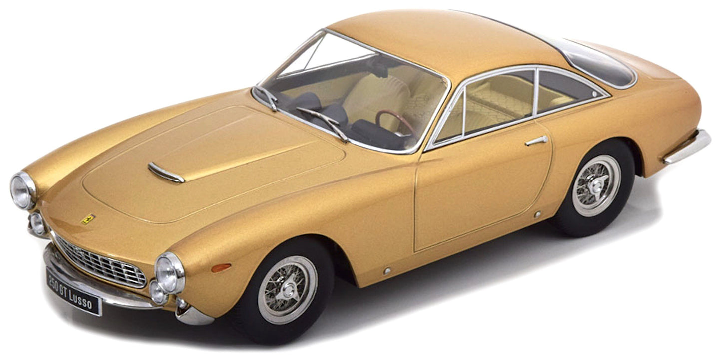 Ferrari 250 GT LUSSO 1962 guld metallic 1:18
