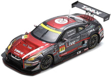 Indlæs billede til gallerivisning GAINER TANAX Nissan GT-R #11 TOMITA/ISHIKAWA/SHIOTSU GT300 SUPER GT 2023 grå/rød/sort 1:43