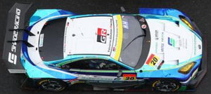 TOYOTA GR86 GT TEAM SHADE N 20 GT300 CLASS SUPER GT 2023 K.HIRANAKA - E.SHIMIZU - S.YAMADA LIGHT BLUE WHITE 1:43