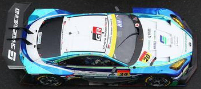 TOYOTA GR86 GT TEAM SHADE N 20 GT300 CLASS SUPER GT 2023 K.HIRANAKA - E.SHIMIZU - S.YAMADA LIGHT BLUE WHITE 1:43