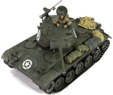 Indlæs billede til gallerivisning M24 Tank M24 1945 US Chaffee medium Company D, 36sh. 8 Airmored Div. Rienberg , Germany 1945 grøn 1:32
