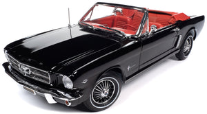 FORD USA MUSTANG CABRIOLET 1964 BLACK 1:18