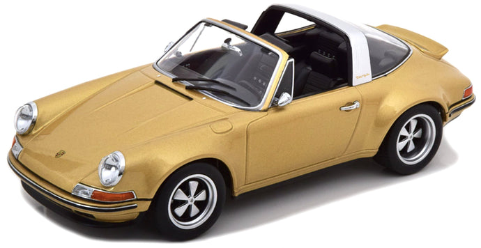 Porsche SINGER 911 TARGA 1975 guld metallic 1:18