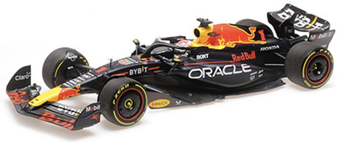 RED BULL RACING RB19 #1 MAX VERSTAPPEN WINNER AUSTRALIAN GP 2023 mørk blå/rød/gul 1:18