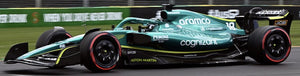 ASTON MARTIN ARAMCO COGNIZANT FORMULA ONE TEAM AMR23 #18 LANCE STROLL AUSTRALIAN GP 2023 mørk grøn/gul 1:43