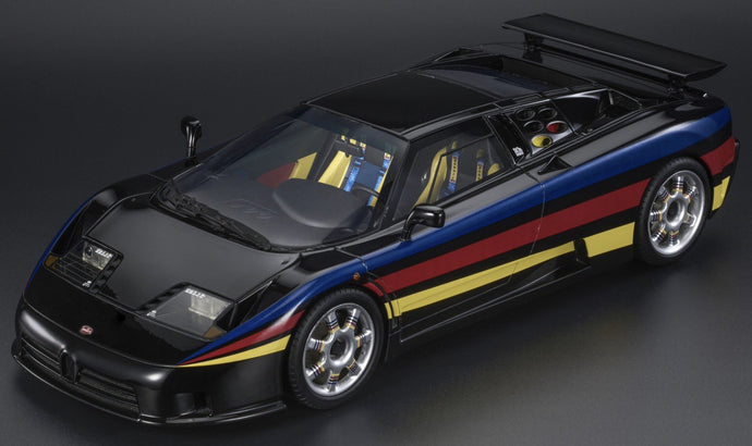 Bugatti EB 110 SS with Brunei colours sort 1:12