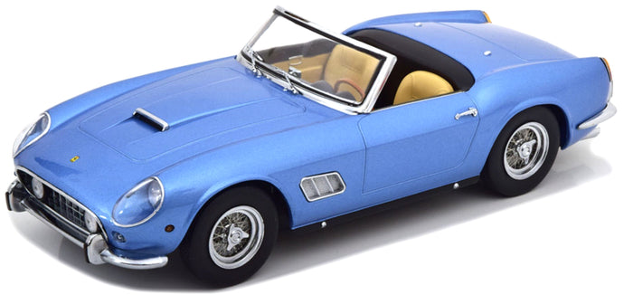 Ferrari 250 CALIFORNIA SPYDER 1960 WITH HARD TOP lys blå metallic 1:18